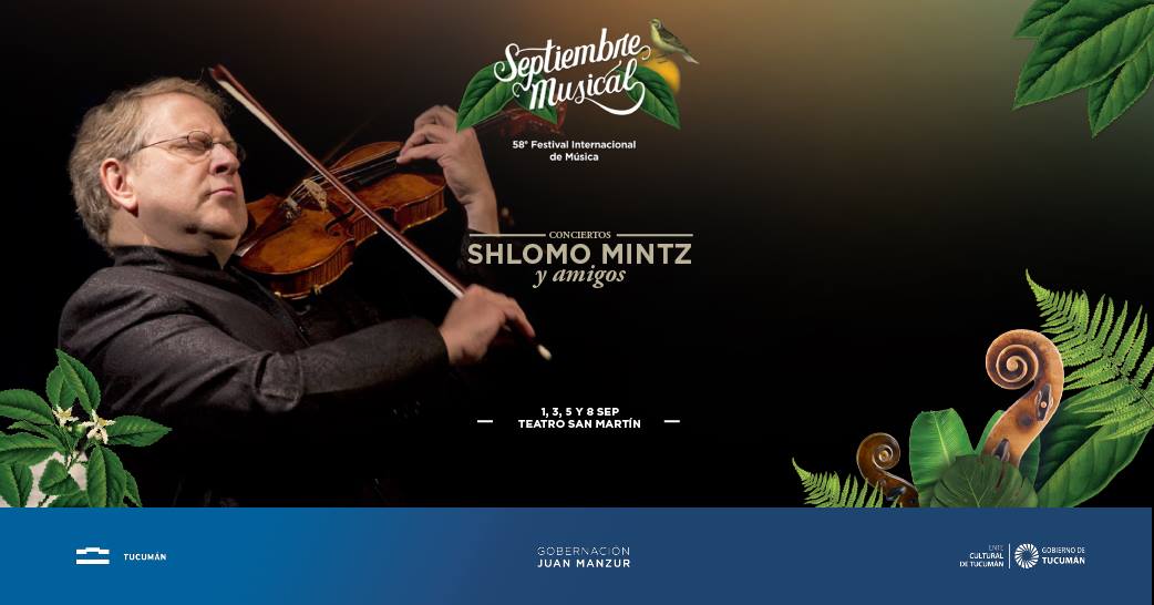 Resultado de imagen para Shlomo Mintz septiembre musical